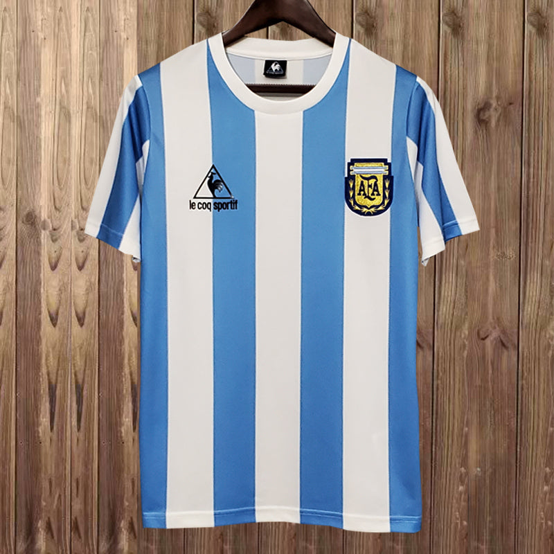 Maillot Argentine Domicile 1986 Vintage