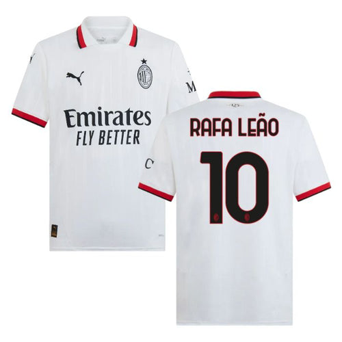 Maillot AC Milan Extérieur 2024 2025 Rafael Leao