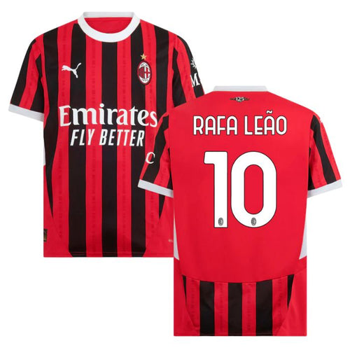 Maillot AC Milan Domicile 2024 2025 Rafael Leao
