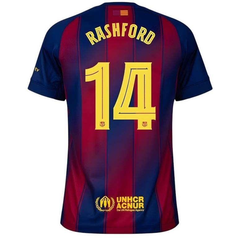 Maillot Barca Domicile 2025 2026 Rashford