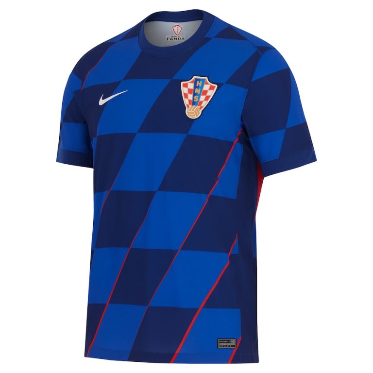 Maillot Croatie Extérieur Euro 2024