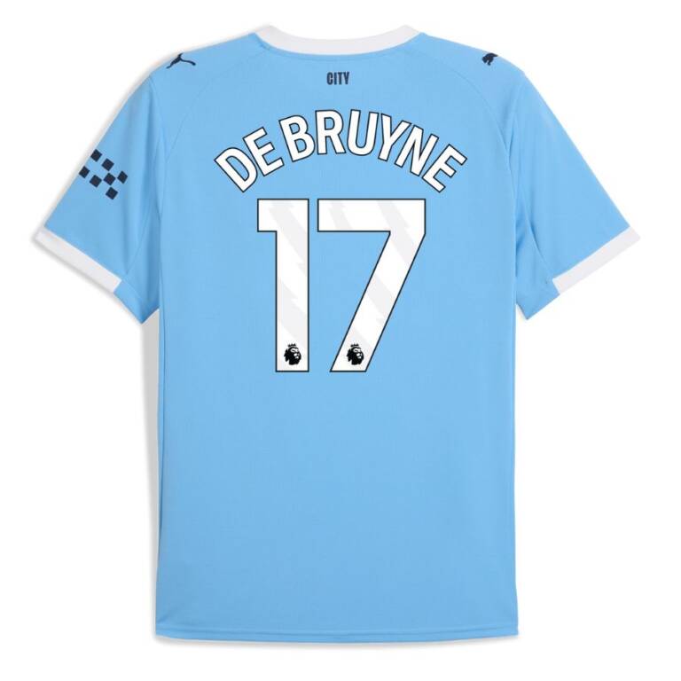 Maillot Manchester City Domicile 2025 2026 De Bruyne