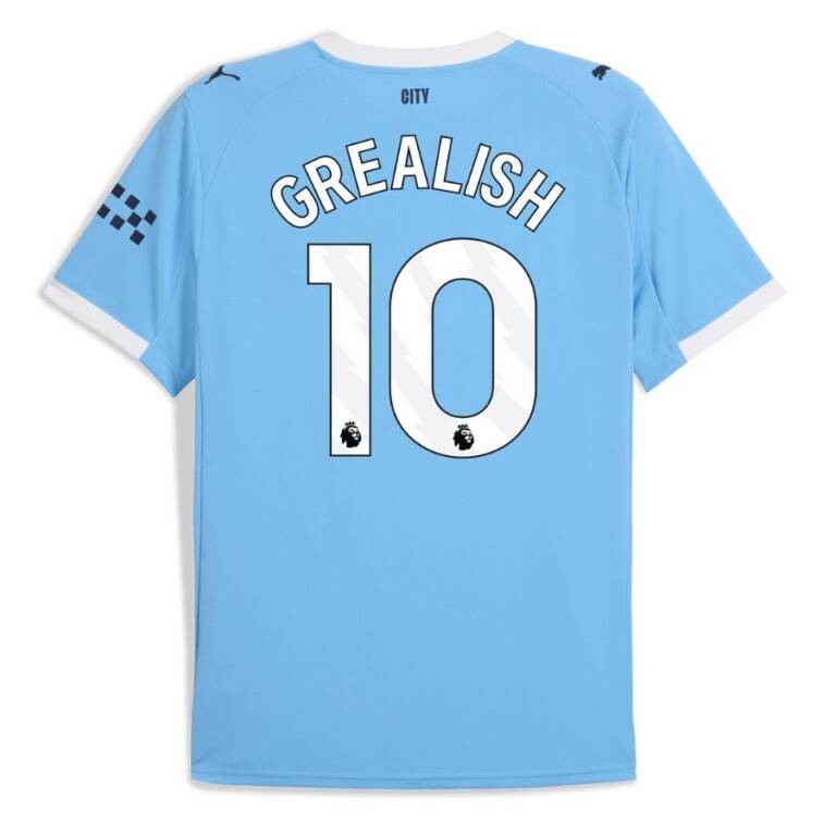 Maillot Manchester City Domicile 2025 2026 Grealish