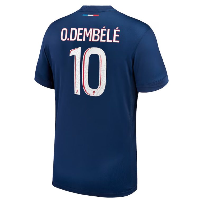 Maillot PSG Domicile 2024 2025 Dembélé 1 Étoile