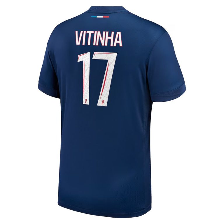 Maillot PSG Domicile 2024 2025 Vitinha 1 Étoile