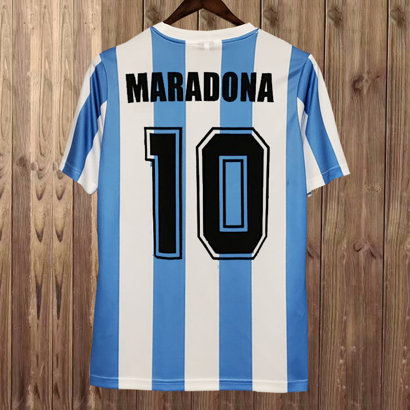 Maillot Argentine Domicile 1986 Maradona